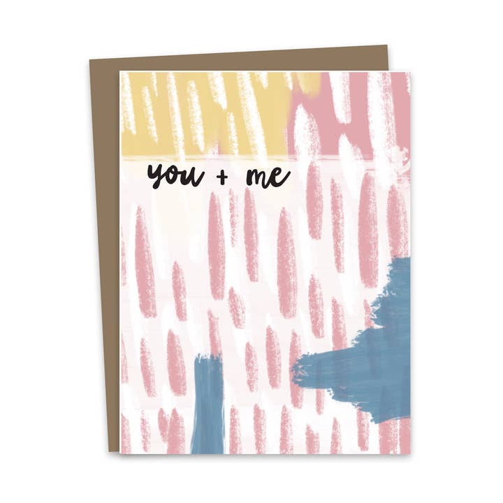 Du + Mig Kärlekskort för wholesale av One Oliver