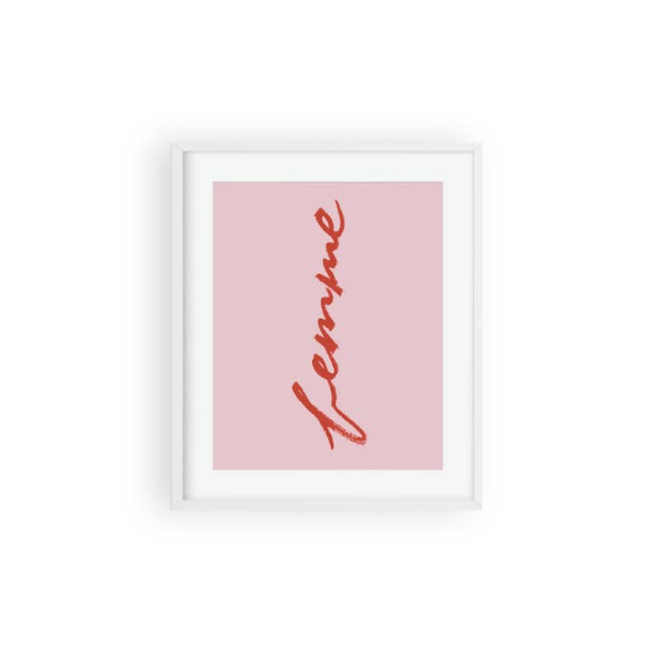The Paper Curator - Wholesale Art Print - Femme Art Print