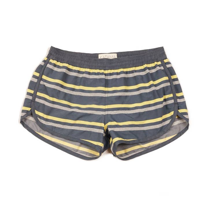 Club Stripe Braden Runner Short for wholesale by KATAMA