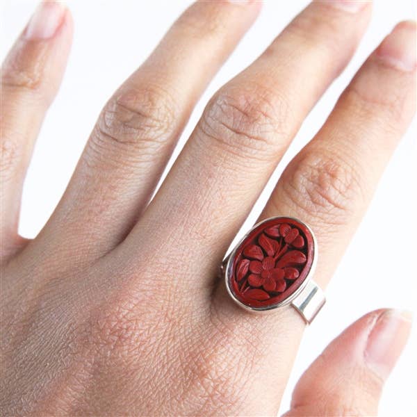 Great Falls Jewelry - Wholesale Cocktail/Statement Ring - Cinnabar Ring1