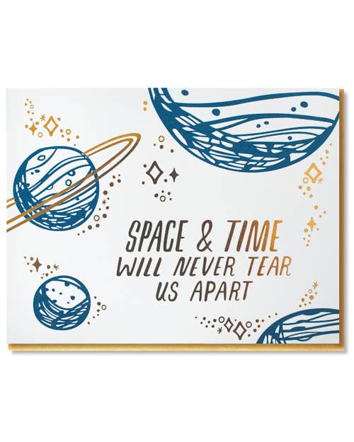 Paper Parasol Press - Wholesale Love Card - Space and Time Card1