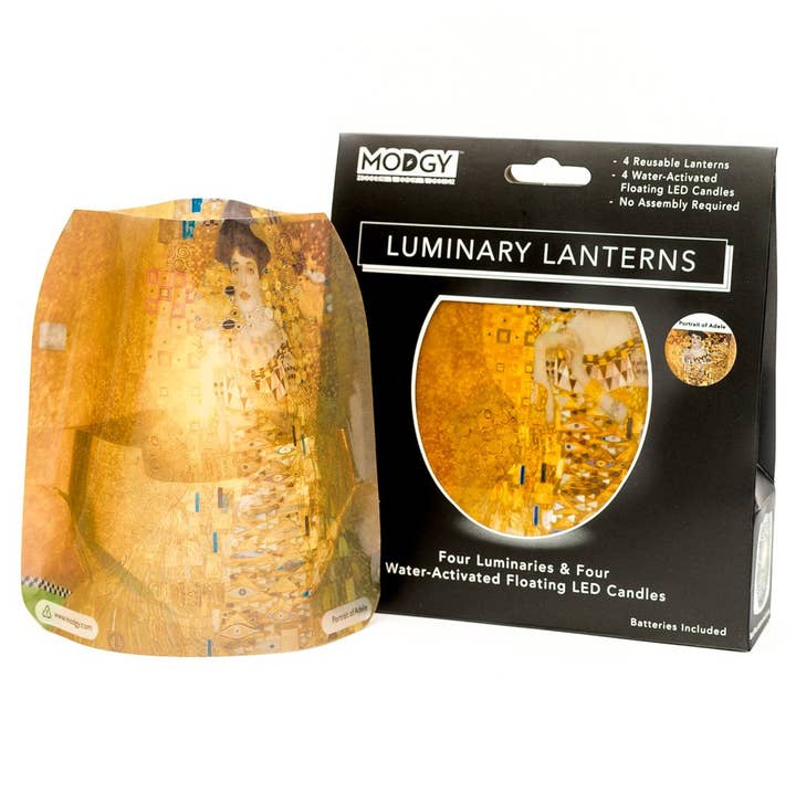 Luminary Lantern - Retrato de Adele de Klimt para venta al por mayor de Modgy