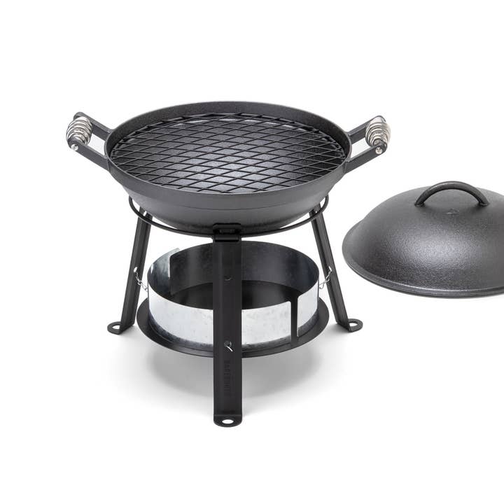 Barebones - Wholesale Outdoor Grill Tools - All-In-One Cast Iron Grill3