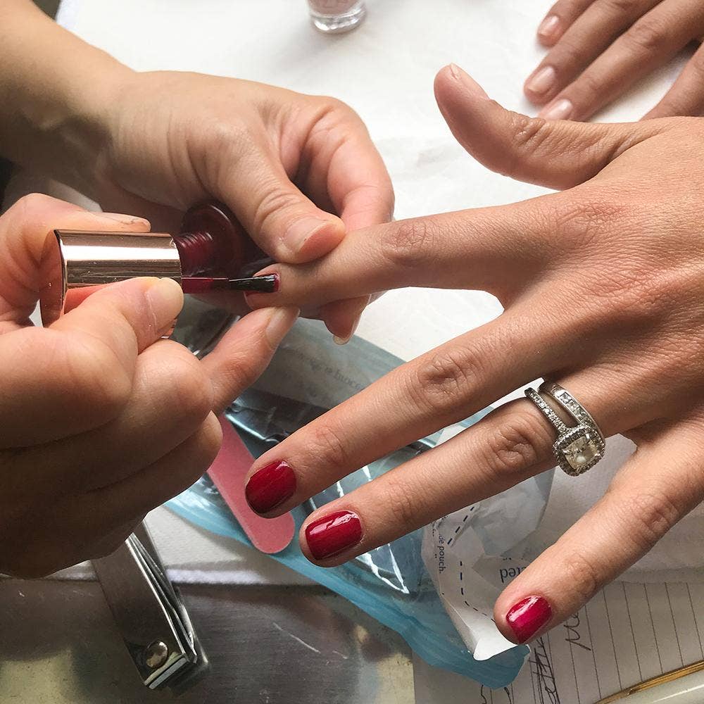 deep blue red Power Bitch for wholesale on Faire2