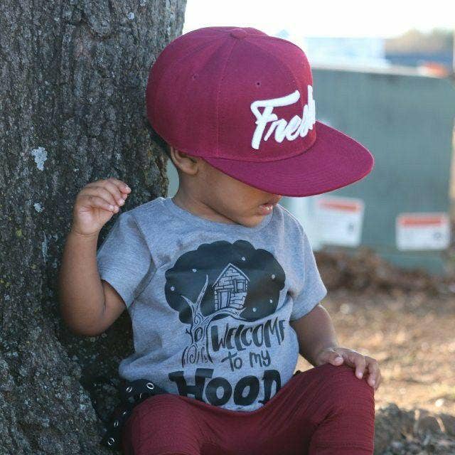 Welcome To My Hood Kid's Shirt for wholesale by spillthebeansetc