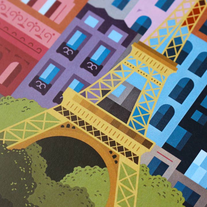 The City Works - Vente Affiche d'art - Impression de Paris A3