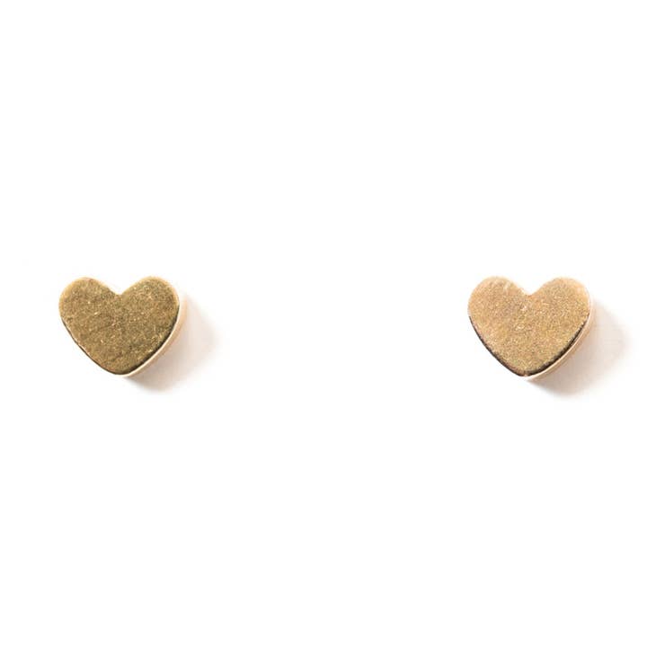 Heart Studs for wholesale by Michelle Starbuck Designs
