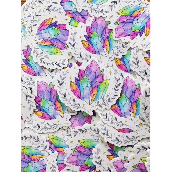 Etiqueta de vinil de cristal por atacado de Jess Weymouth