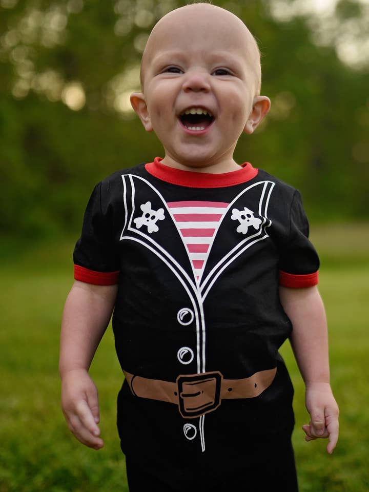 Pirate Toddler and Kids Shirt for wholesale by Doodle Pants