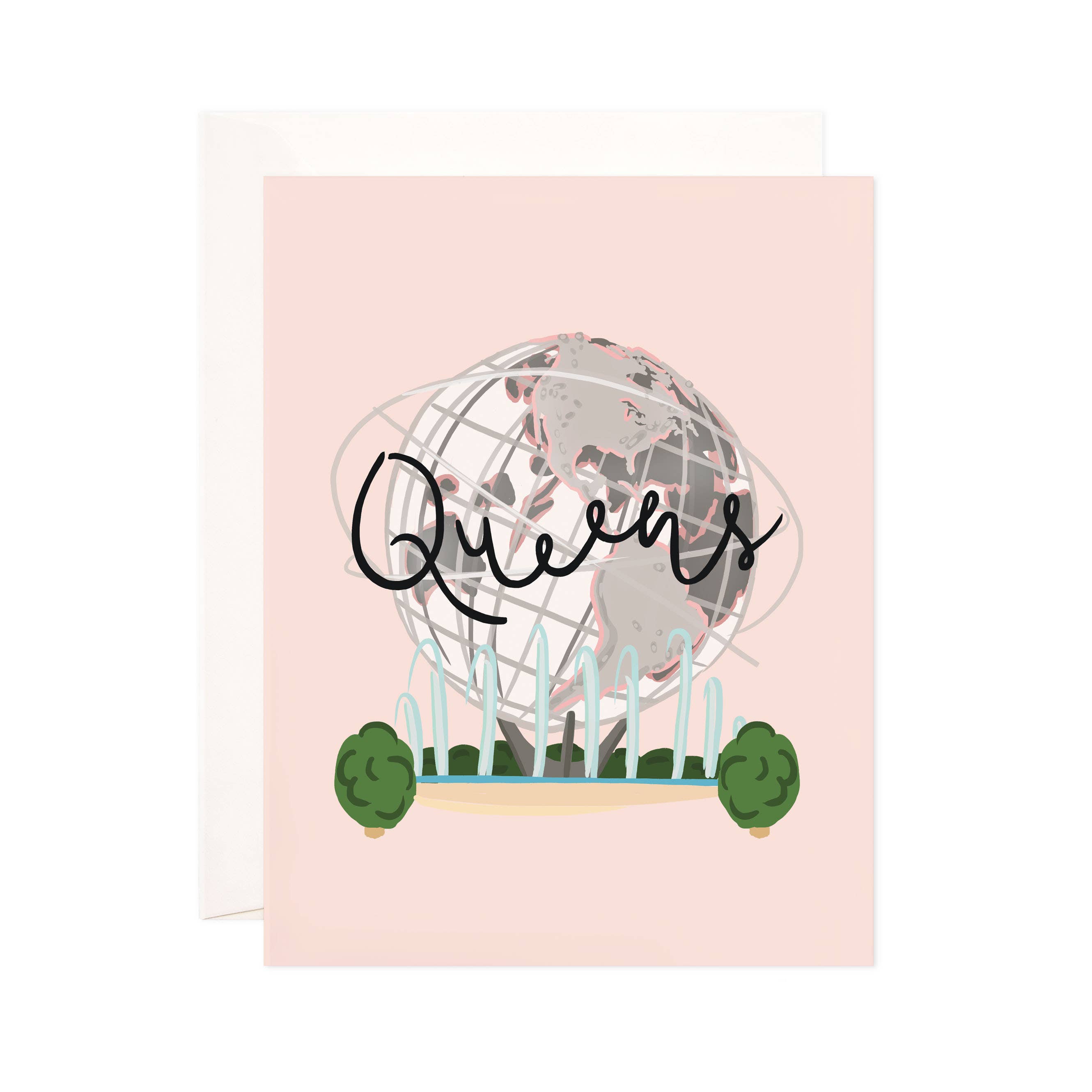 Bloomwolf Studio - Wholesale Everyday Greeting Card - Queens Greeting Card - Stationery Card Set, Hostess, Teacher, Travel Gift