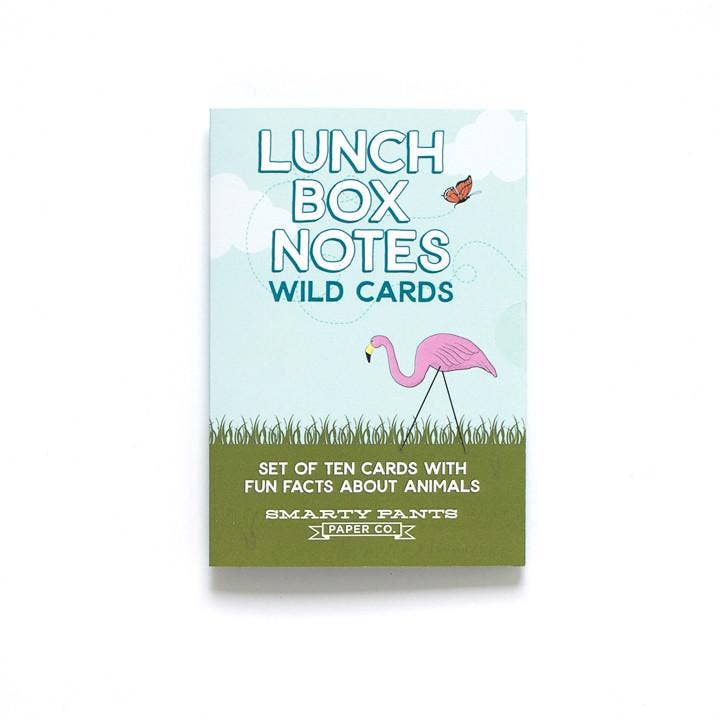 Smarty Pants Paper - Wholesale Stationery/Notecard Set - Wild Card Lunch Notes2