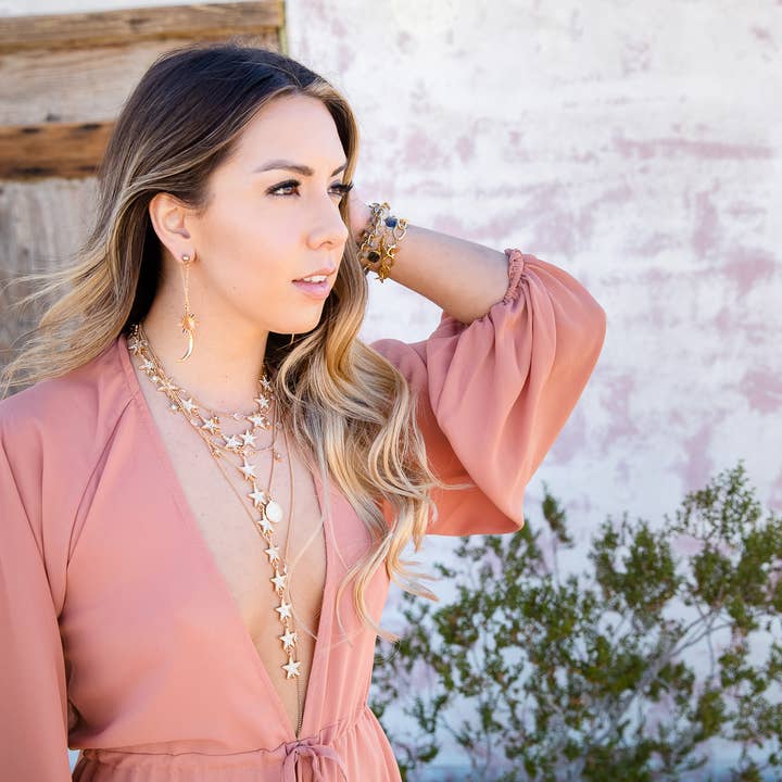 Love's Affect Jewelry - Vendita all'ingrosso Collana a Y - Collana con scritta «Zara».4