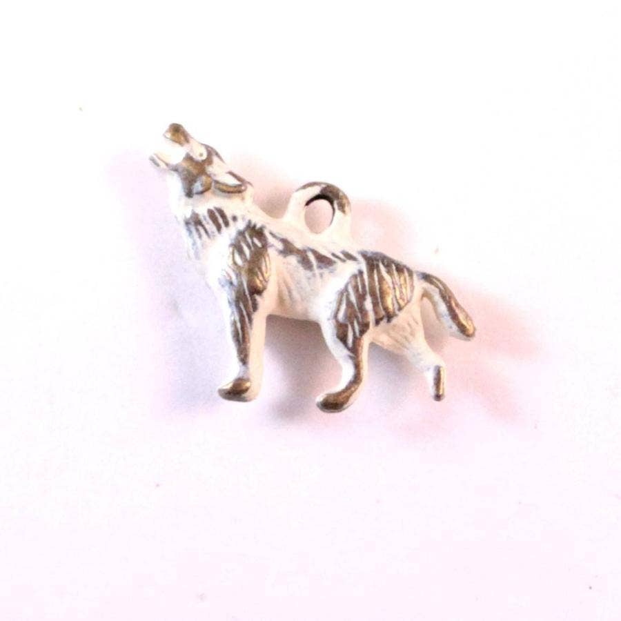 Gleeful Peacock - Wholesale Individual Charm/Pendant - Wolf Charm Bracelet, Necklace, or Charm Only2