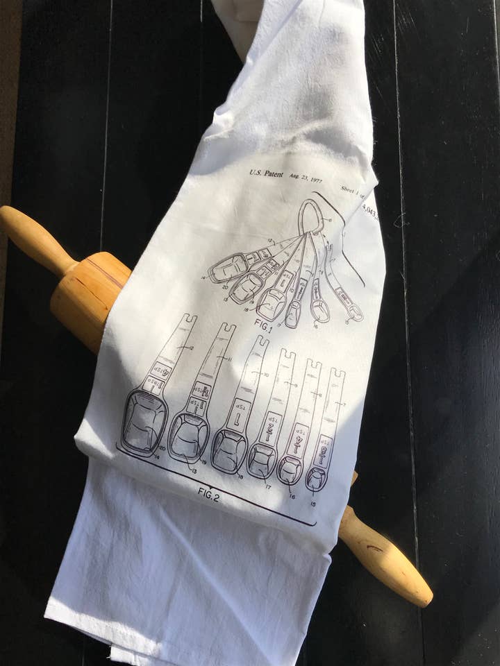 Torchon Mélange Cuillères Brevet pour la vente par Millie and Mads