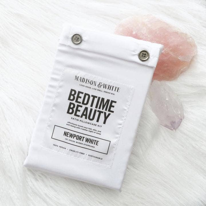 Bedtime Beauty Kit in Newport White for wholesale by Madison and White