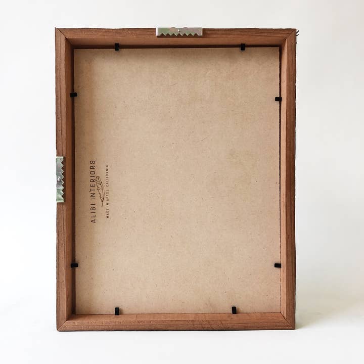 Alibi Interiors - Wholesale Picture Frame - 8.5" x 11" Reclaimed Wood Gallery Frame