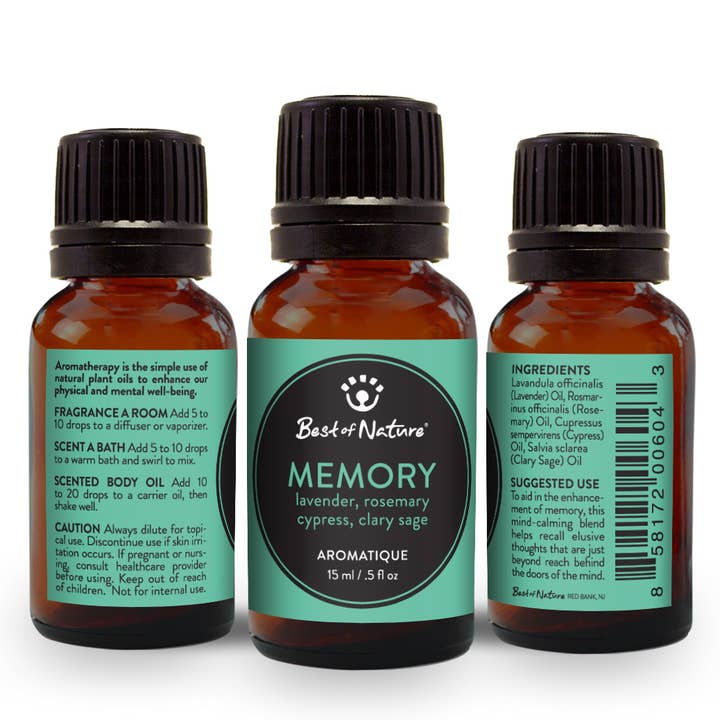 Best of Nature - Wholesale Essential Oil - Memory Aromatique - Essential Oil Blend - 15ml / 100ml