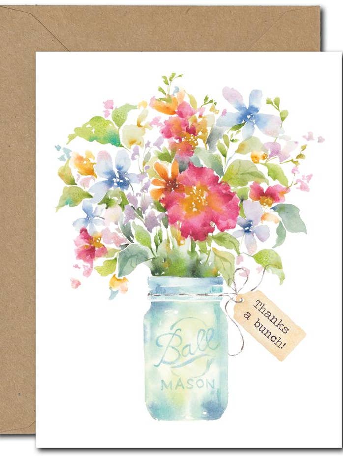 Tak en bunke lykønskningskort for engroshandel hos June Watercolor