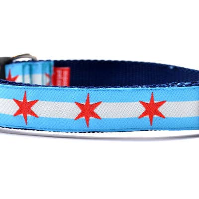 six point pet - Wholesale Pet Collar - Cat - Six Point Stars-Chicago Flag10