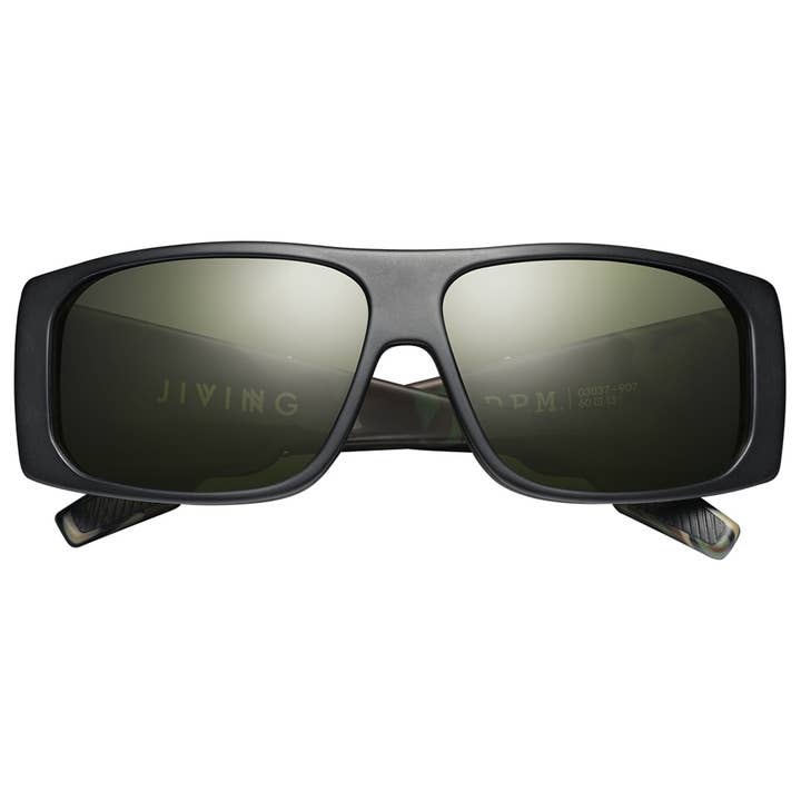 Jiving polerad svart solglasögon för wholesale av IVI Vision