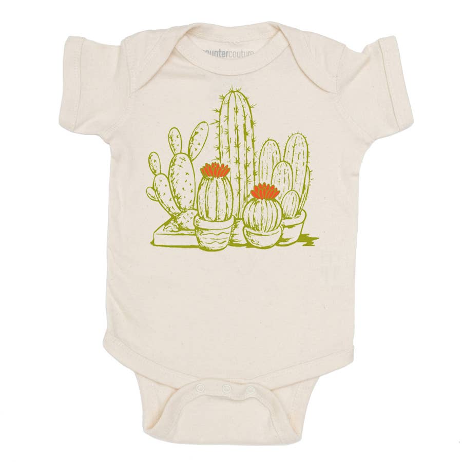Counter Couture - Venta al por mayor Body sin pies - Bebés - Mono de una sola pieza Cactus Baby0