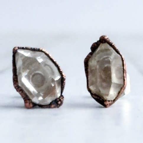 Herkimer Diamond Earrings for wholesale by HAWKHOUSE