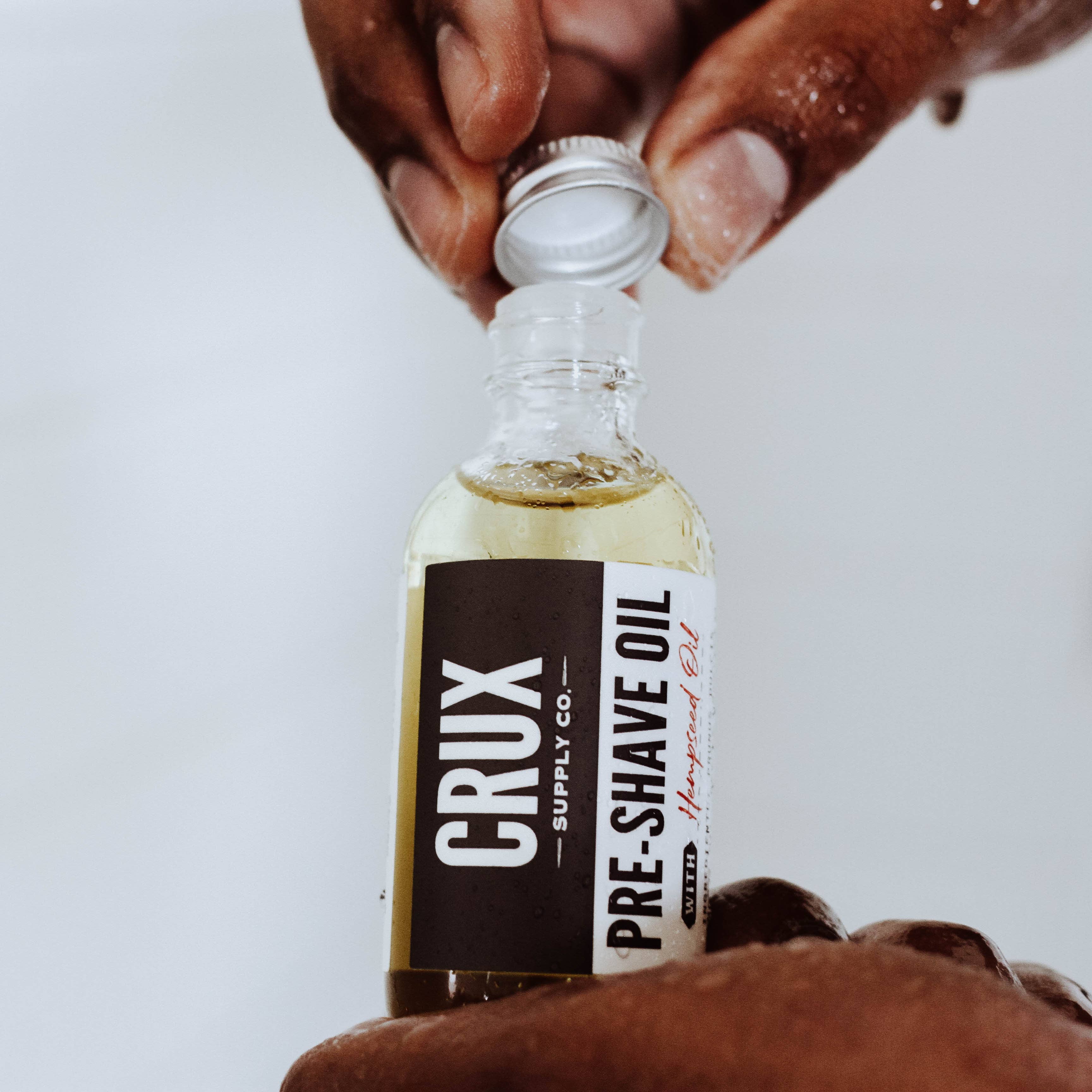 CRUX Supply Co. - Wholesale Shaving Cream - Pre-Shave Oil1