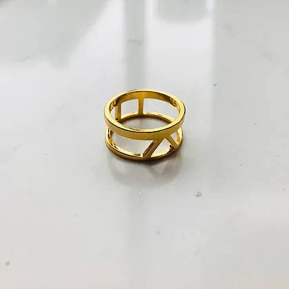Triad Ring - Gold for wholesale by Bien-aimé