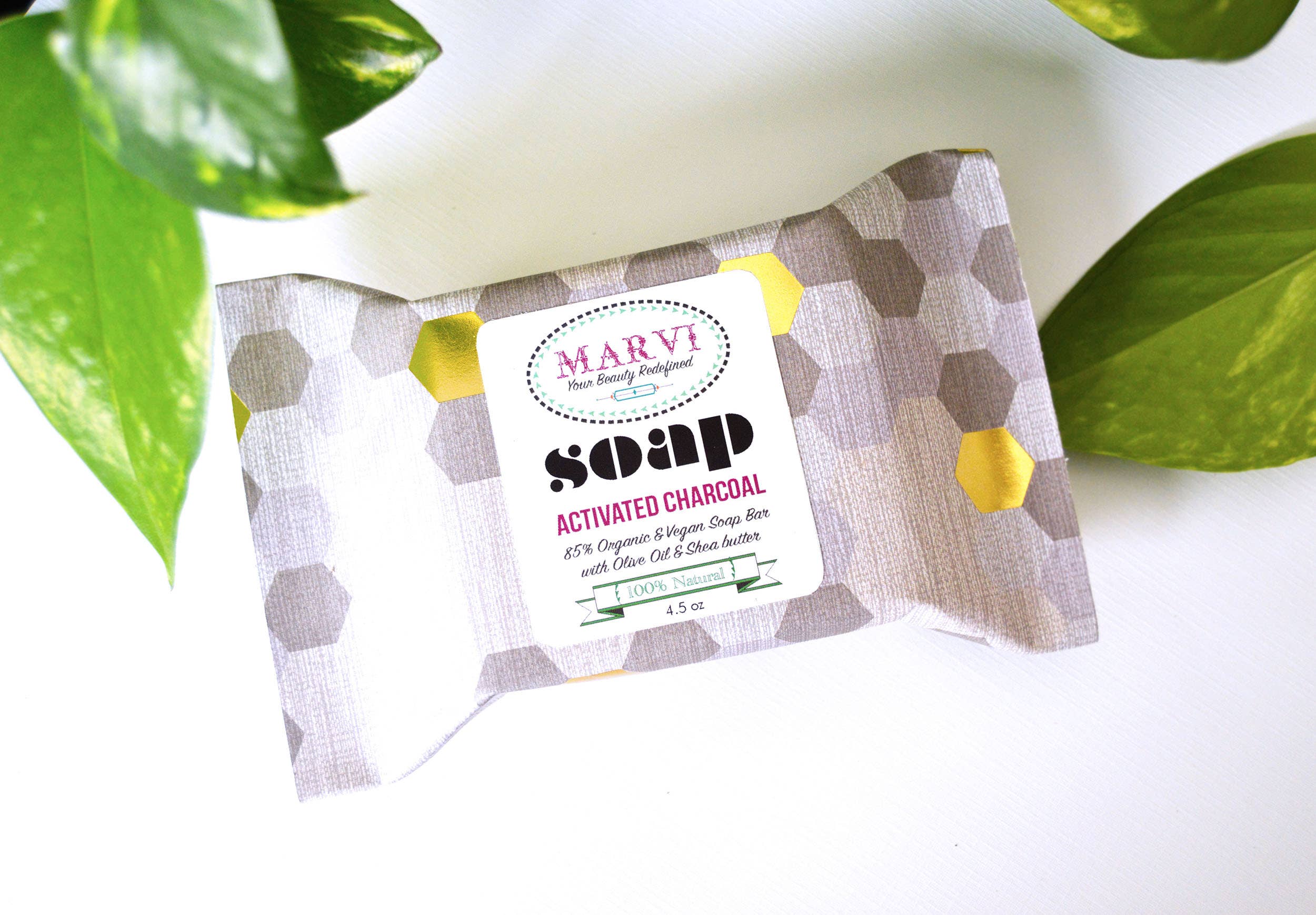 Marvi Beauty - Wholesale Bar Soap - Activated Charcoal Soap1