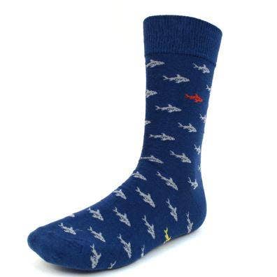 Sok-it by H2 LLC - Wholesale Socks - Men's - Men's Shark Socks0