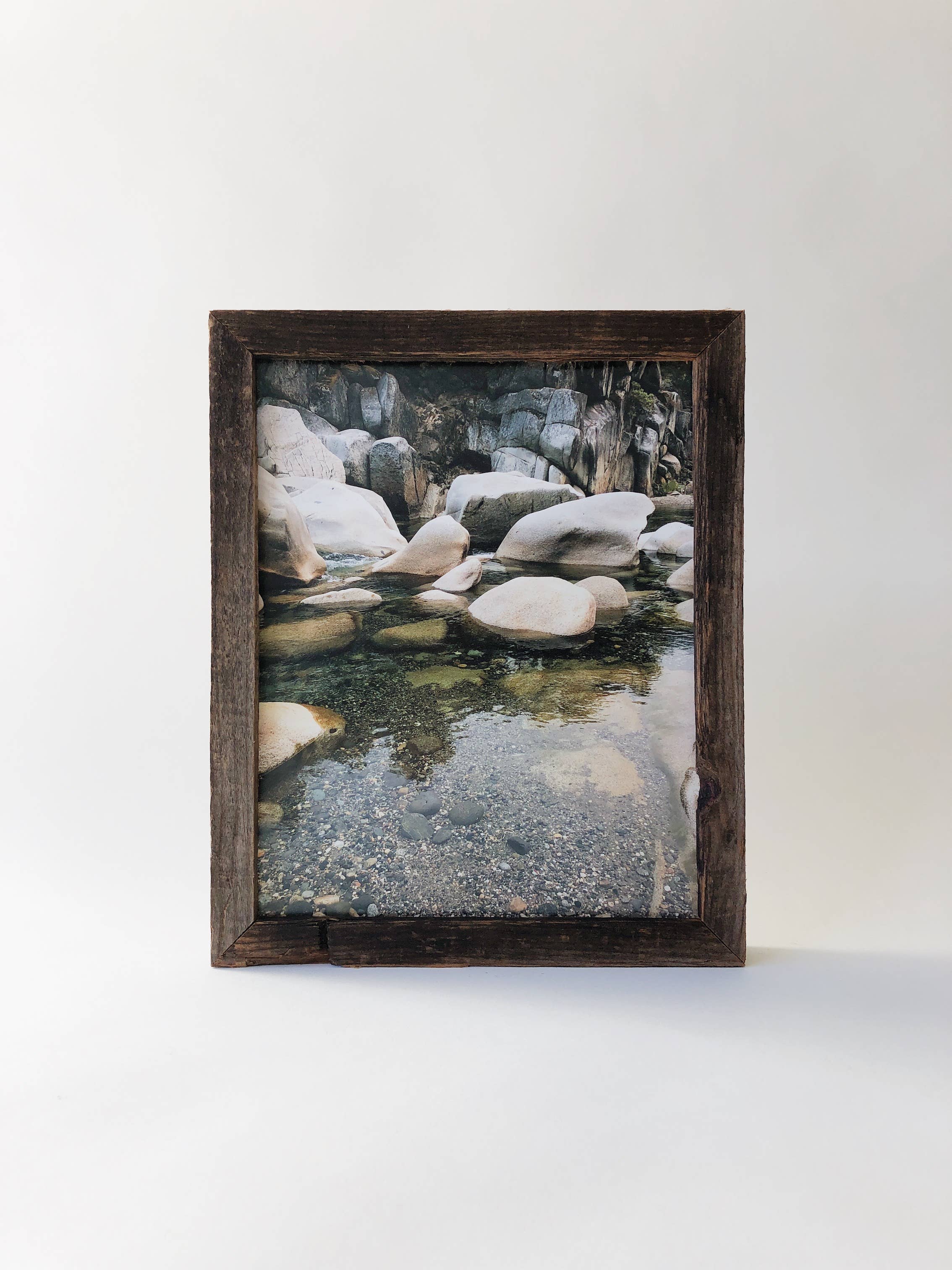 Alibi Interiors - Wholesale Picture frame - Reclaimed Wood Picture Frame 8x10 Gallery Frame