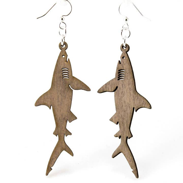 Shark Earrings for wholesale by Green Tree Jewelry