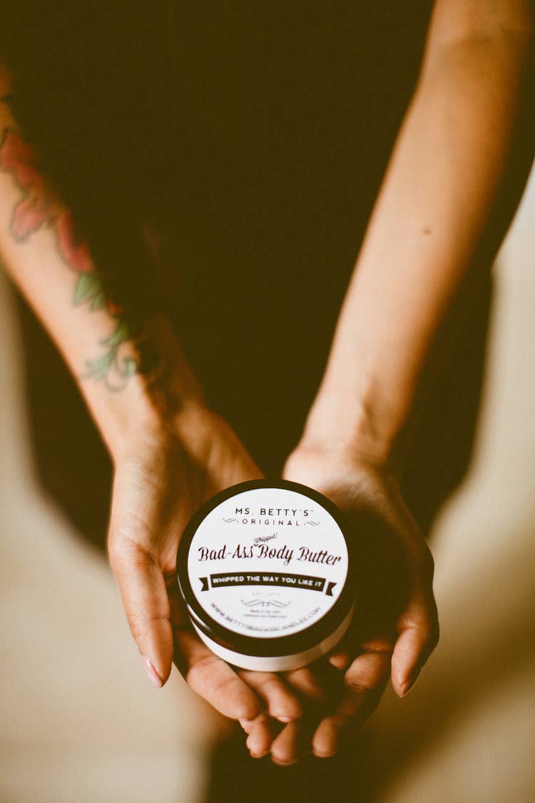 Ms. Betty's Original - Wholesale Body Balm/Butter - Bad-Ass Whipped Body Butter 4 Ounce3