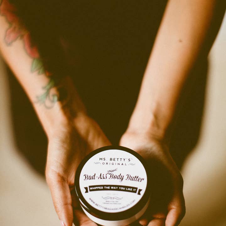 Ms. Betty's Original - Wholesale Body Balm/Butter - Bad-Ass Whipped Body Butter 4 Ounce3