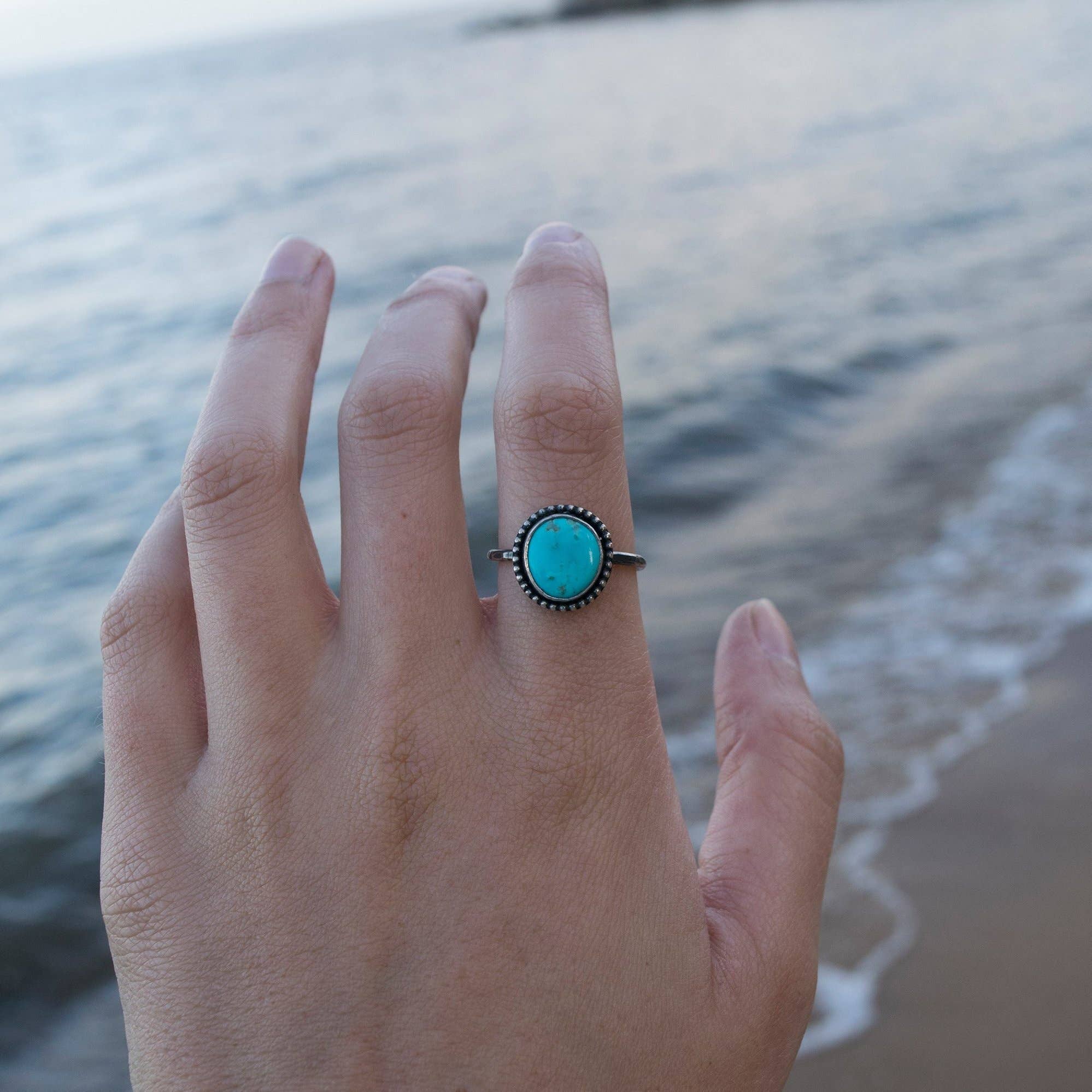 Indigo Moon Jewels - Wholesale Cocktail/Statement Ring - Small Turquoise Ring0