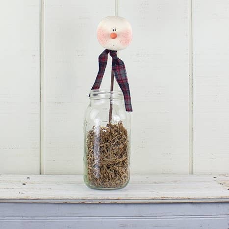 Snowman Head Wand for wholesale by Honey and Me