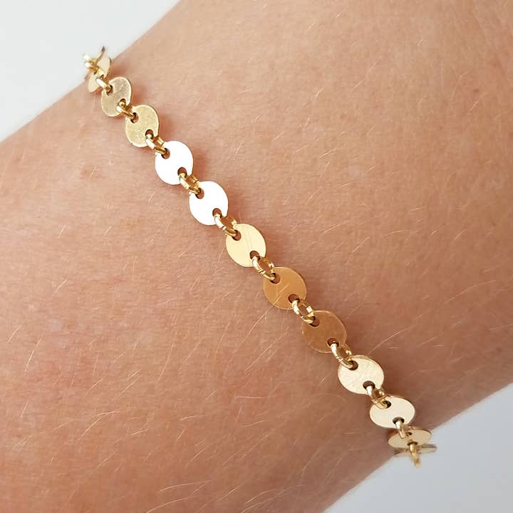 Coin Bracelet for wholesale by MissElenious Jewelry
