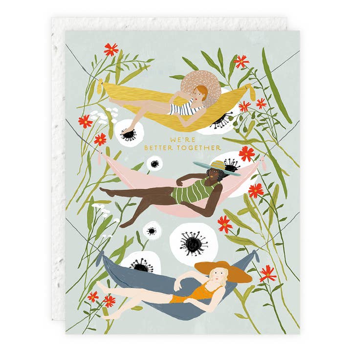 We're Better Together - Friendship Card for wholesale by Seedlings