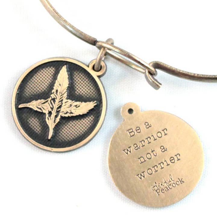 Warrior Token Charm, Bracelet, or Necklace RETIRED for wholesale by Gleeful Peacock