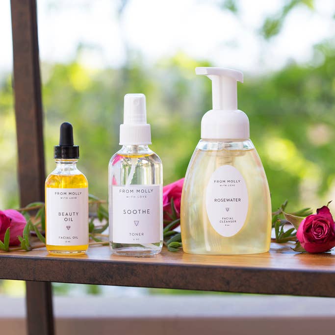 From Molly With Love - Wholesale Gezichtsreiniger - Rosewater gezichtsreiniger 8 oz1