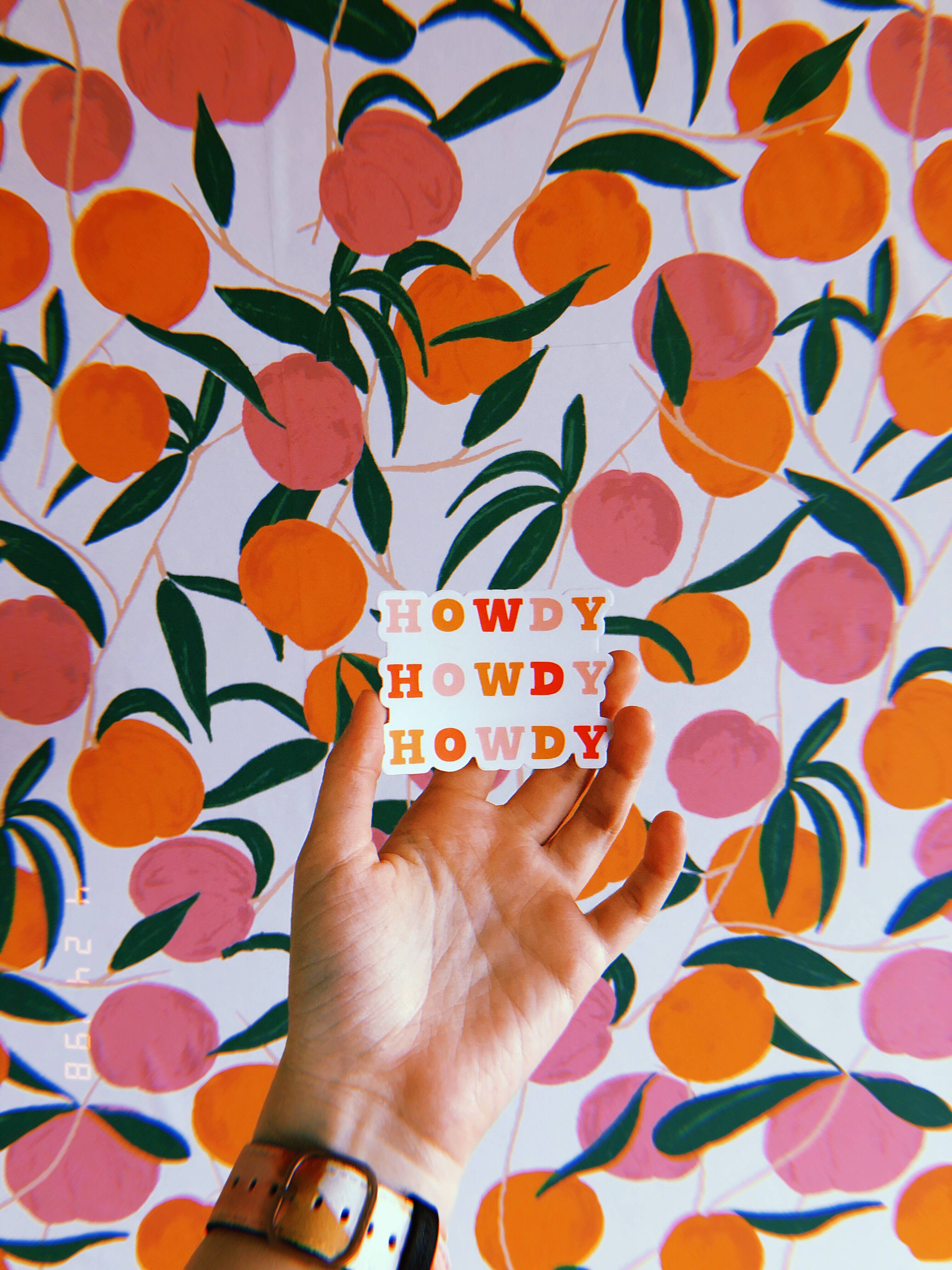 Luella - Wholesale Sticker - Warm Howdy Sticker1