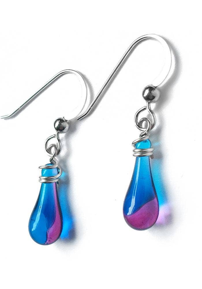 Sundrop Jewelry – Großhandel Ohrhänger – Ohrringe Demi Glass in Tropfenform13