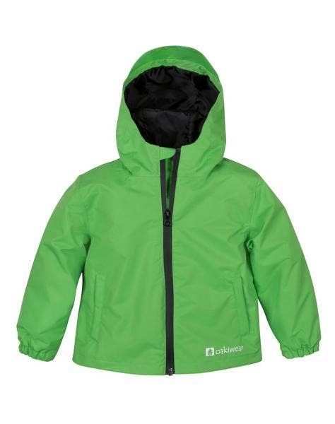 Oaki - Wholesale Raincoat - Kids - Shell Rain Jacket, Valley Green