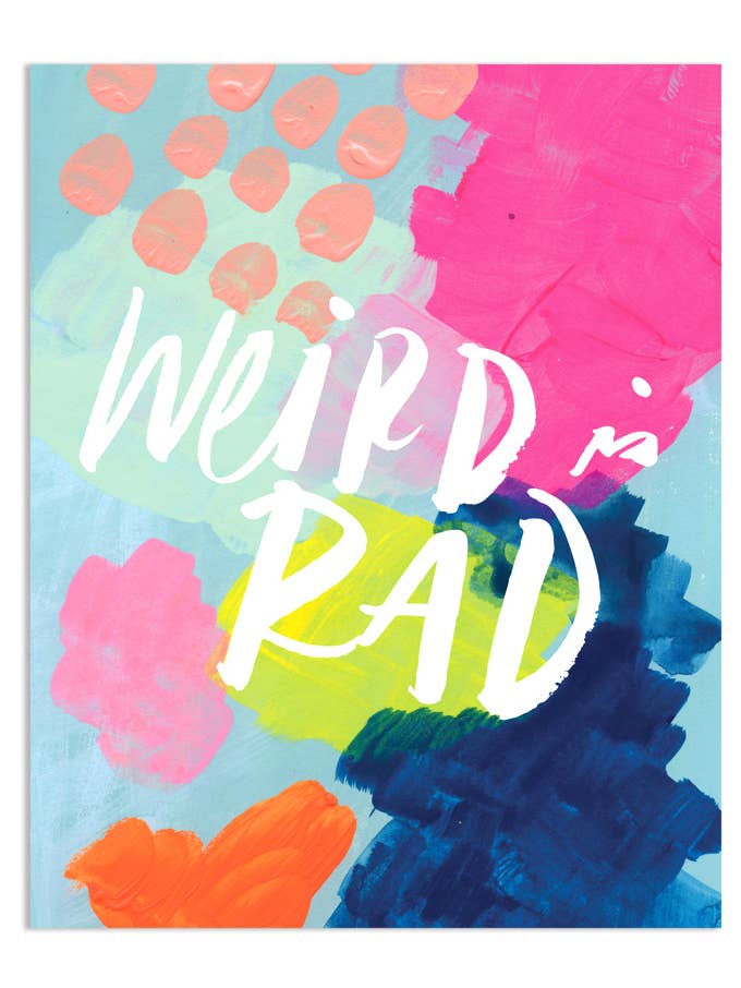 Underligt er Rad 8 x 10 Print for engroshandel hos Thimblepress