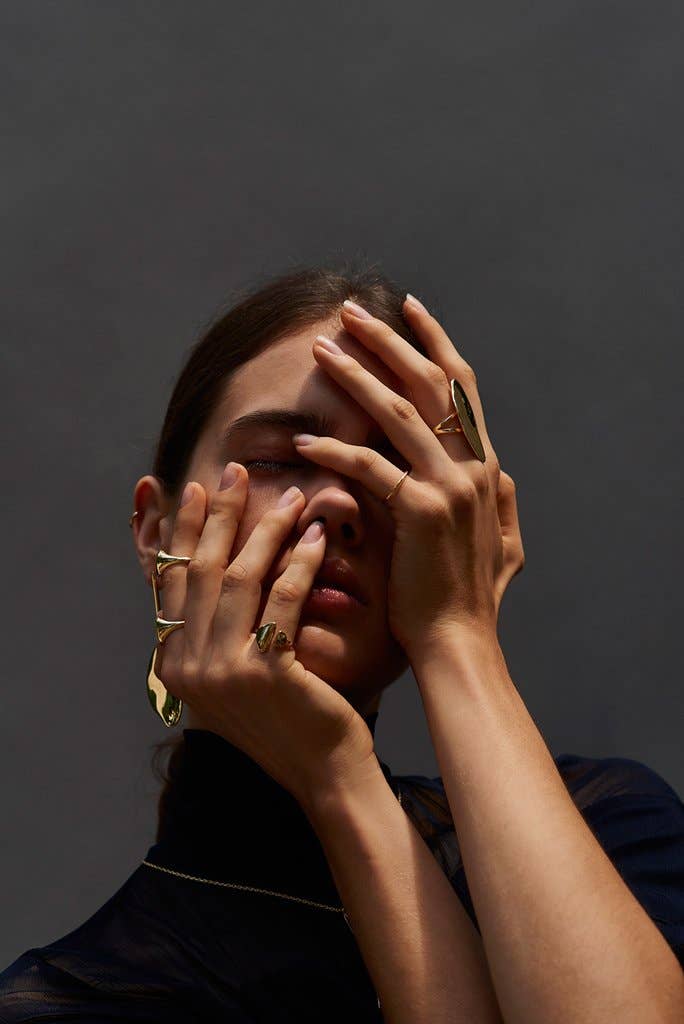 Bing Bang - Wholesale Cocktail/Statement Ring - Louvre Open Ring2