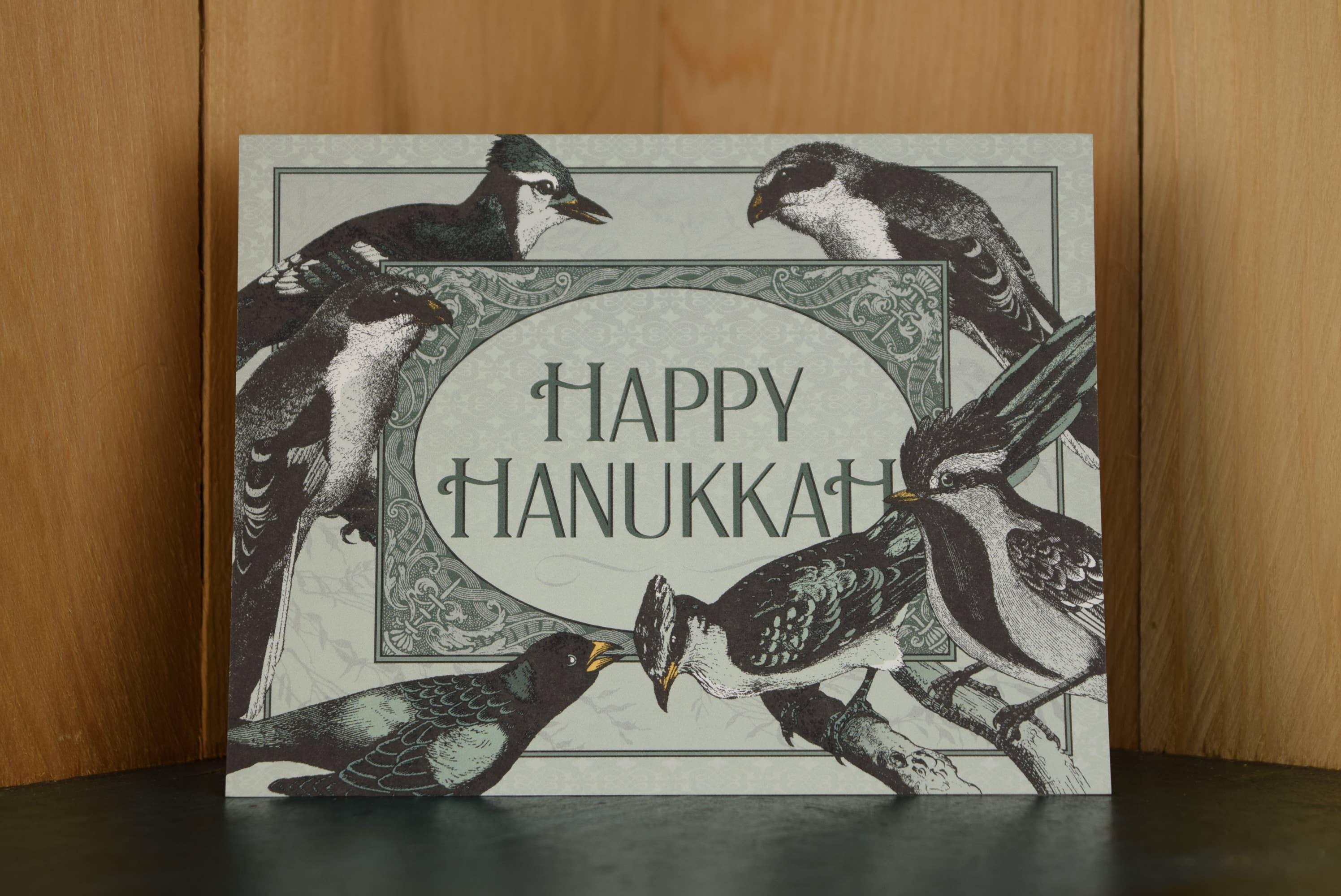 Oddball Press LLC - Wholesale Hanukkah Card - Hanukkah Birds0