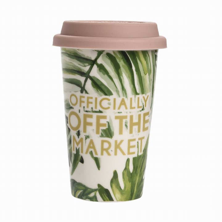 SALE Dolomite Multicolor Off the Market Travel Mug for wholesale by Totalee Gift