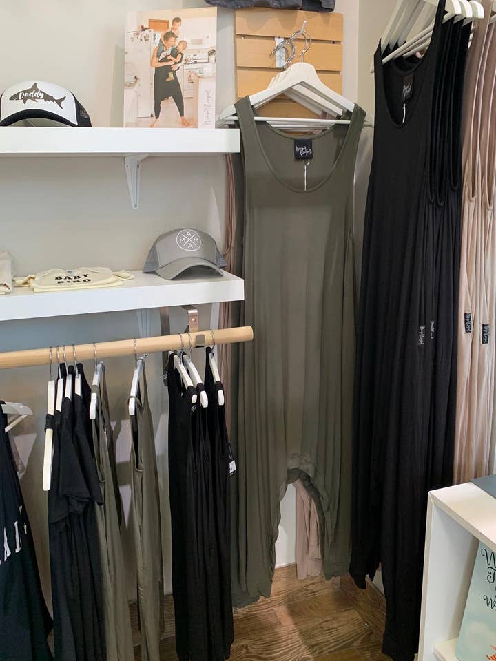 Momper Romper - Wholesale Jumpsuit - Women's - Black Adult Momper / Mom Romper7