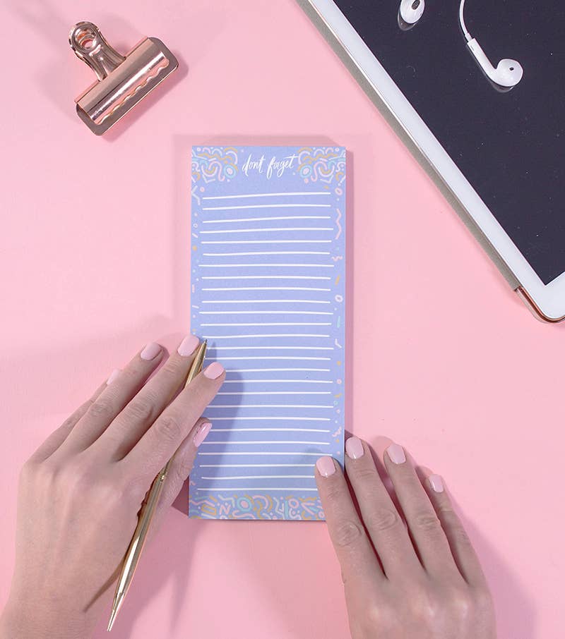 Thimblepress – Engroshandel Notesblok – Glem ikke liste Notesblok1