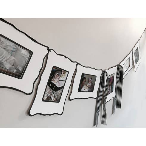 Black and White Frame Garlands for wholesale by Tin Parade